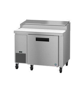 Hoshizaki PR46B, Refrigerator, Single Section Pizza Prep Table, Stainless Door