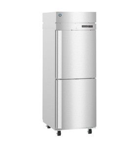 Hoshizaki HC1A-HS-HS, Heated Cabinet, Single Section Pass Thru Upright, Half Stainless Doors with Lock