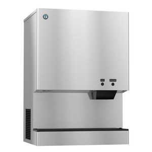 Hoshizaki DCM-700BAK, Cubelet Ice Machine and Water Dispenser, Air-cooled, Built-in Storage Bin