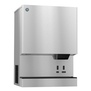 Hoshizaki DCM-700BAK-OS, Cubelet Ice Machine and Water Dispenser, Air-cooled, Hands Free, Built-in Storage Bin