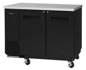 TBB-24-48SBD-N6 Black Vinyl Solid Door Back Bar