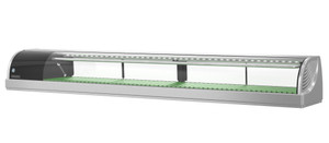 Hoshizaki HNC-210BA-L-SLH 84" Sushi Display Case Refrigerator Left Sided Condenser Hoshizaki HNC-210BA-L-SLH 84" Sushi Display Case Refrigerator Left Sided Condenser