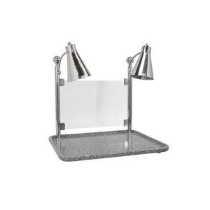 Buffet Enhancements Serving Line, SS, Sneeze Guard, Four Lamp Heated, 24" X 72"