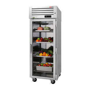 Turbo Air PRO-26R-G-N Single Section Reach-In Top Mount Glass Full Door Refrigerator