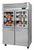 Turbo Air PRO-50R-GSH-N 4 Glass/Solid Combi Half-Doors, Top Mount Ref.