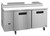 Hoshizaki PR67A Two Section Pizza Prep Table Steelheart Series Refrigerator