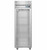 Hoshizaki R1A-FG Single Section Glass Door Upright Lockable Steelheart Series Refrigerator