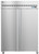 Hoshizaki R2A-FS Two Section Upright Lockable Steelheart Series Refrigerator
