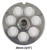 American Eagle AE-G22N/06 #22 Meat Grinder Plates American Eagle AE-G22N/06 #22 Meat Grinder Plates