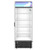 Hoshizaki RM-26-HC, Refrigerator, Single Section Glass Door Merchandiser  Silver Exterior