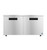 Hoshizaki UF60B-LP, Low Profile Freezer, Two Section Undercounter, Stainless Doors
