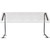 Buffet Enhancements Sneeze Guard, Economy, 48 in. Table Top, Portable, BK
