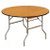Buffet Enhancements Table, Folding, Round, 60 in., Sealed Plywood Top, Minimum Quantity 10