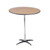 Buffet Enhancements Table, Pedestal, 36 in Round, Sealed Plywood Top, 42 in High, Minimum Quantity 10