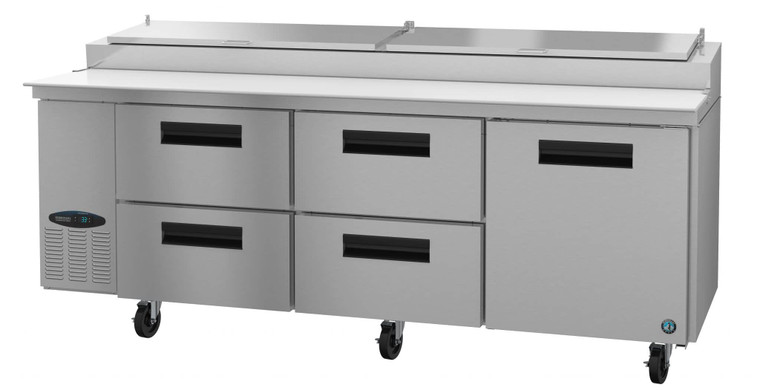 PR93A-D4 Pizza Prep Table Refrigerator