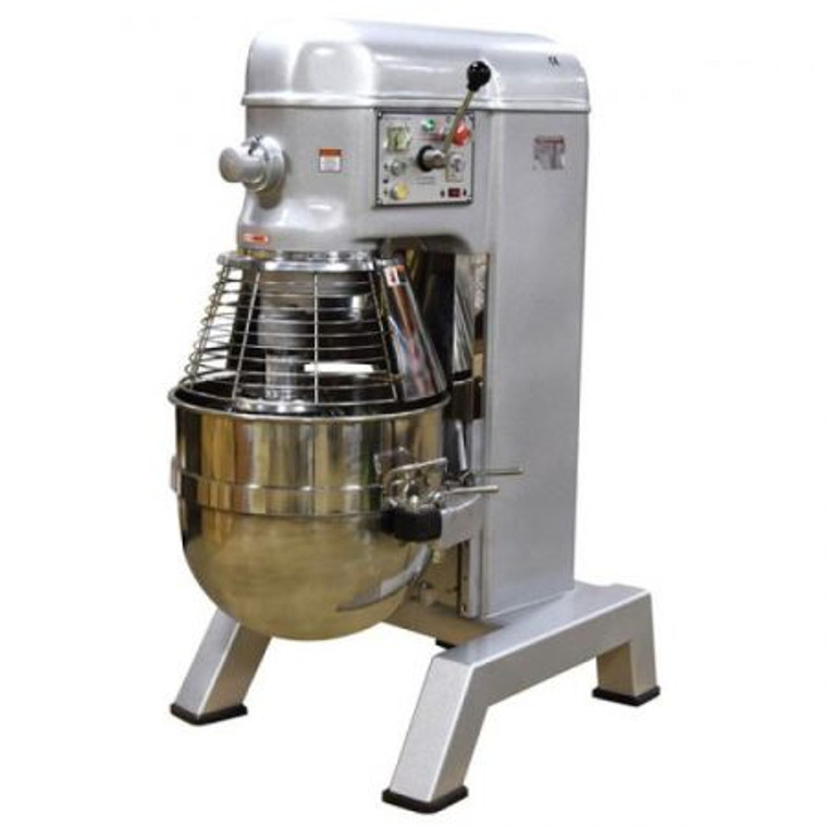 American Eagle AEG-80N4A 80qt. Gold Series Planetary Mixer with Safety Guard, Power Lift, 3HP, 4 Speed, 220V/60Hz/3Ph