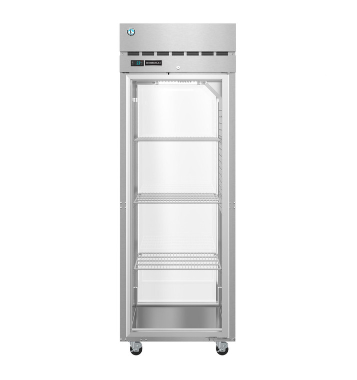 Hoshizaki PT1A-FG-FG, Refrigerator, Single Section Pass Thru Upright, Full Glass Door with Lock