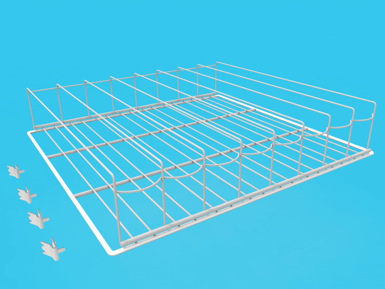 Hoshizaki Organizer Shelf with Tracks - Glass Door Merchandisers - HS-5446 for RM-10-HC