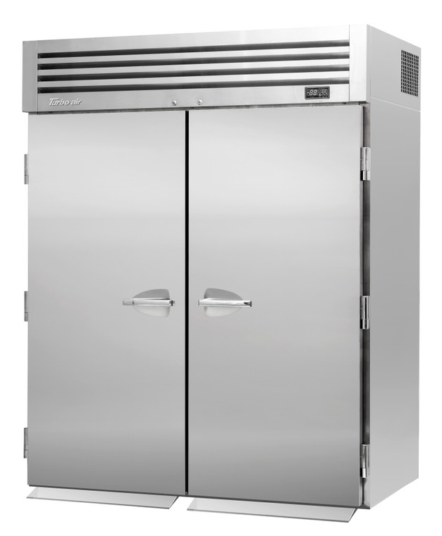 Turbo Air PRO-50F-RI-N Two Section PRO Series Roll-In Top Mount Solid Full Door Freezer