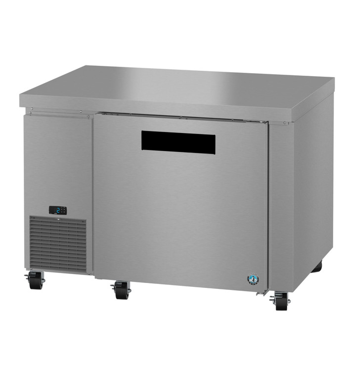 Hoshizaki ULF46B, Side Mount Freezer, Single Section Undercounter, Stainless Door