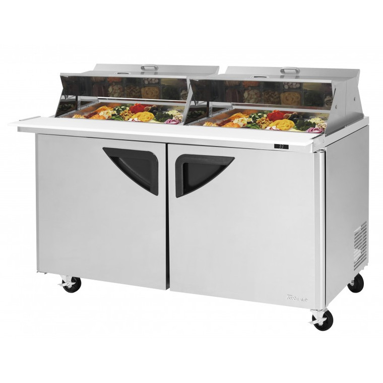 TST-60SD-24-N-DS Prep Table Refrigerator