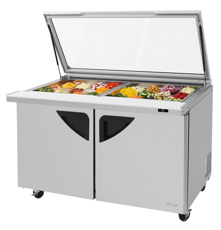 TST-60SD-24-N-GL Prep Table Refrigerator