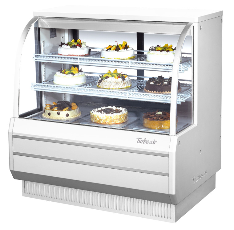 TCGB-48-W-N White Color Bakery Case