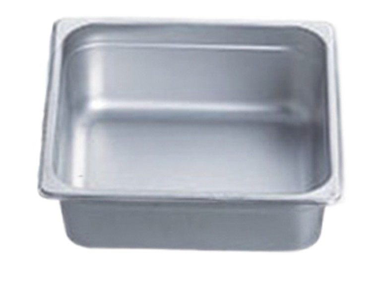 Pro Restaurant Equipment Bain Marie Pan, Half Size Pan, 13" x 10.5" x 4"