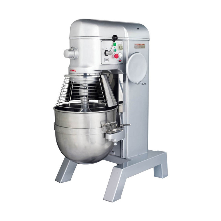 American Eagle AEG-80P4A 80qt. Gold Series Planetary Mixer with Safety Guard, Manual Lift, 3HP, 4 Speed, 220V/60Hz/3Ph