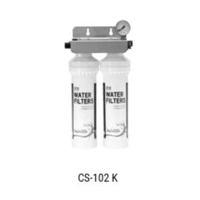 ITV  CS 102 K Water Filtration Twin Kit W/ Manifold & Cartridge