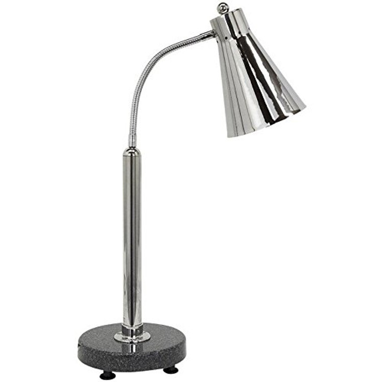 Buffet Enhancements Heat lamp, freestanding stainless steel with Gibraltar Chefstone base