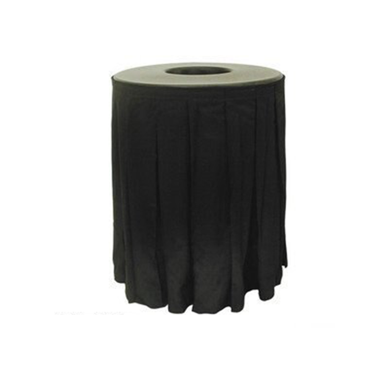 Buffet Enhancements Can Topper 55gal Chefstone W/Skirt Rd, Emerald/Black