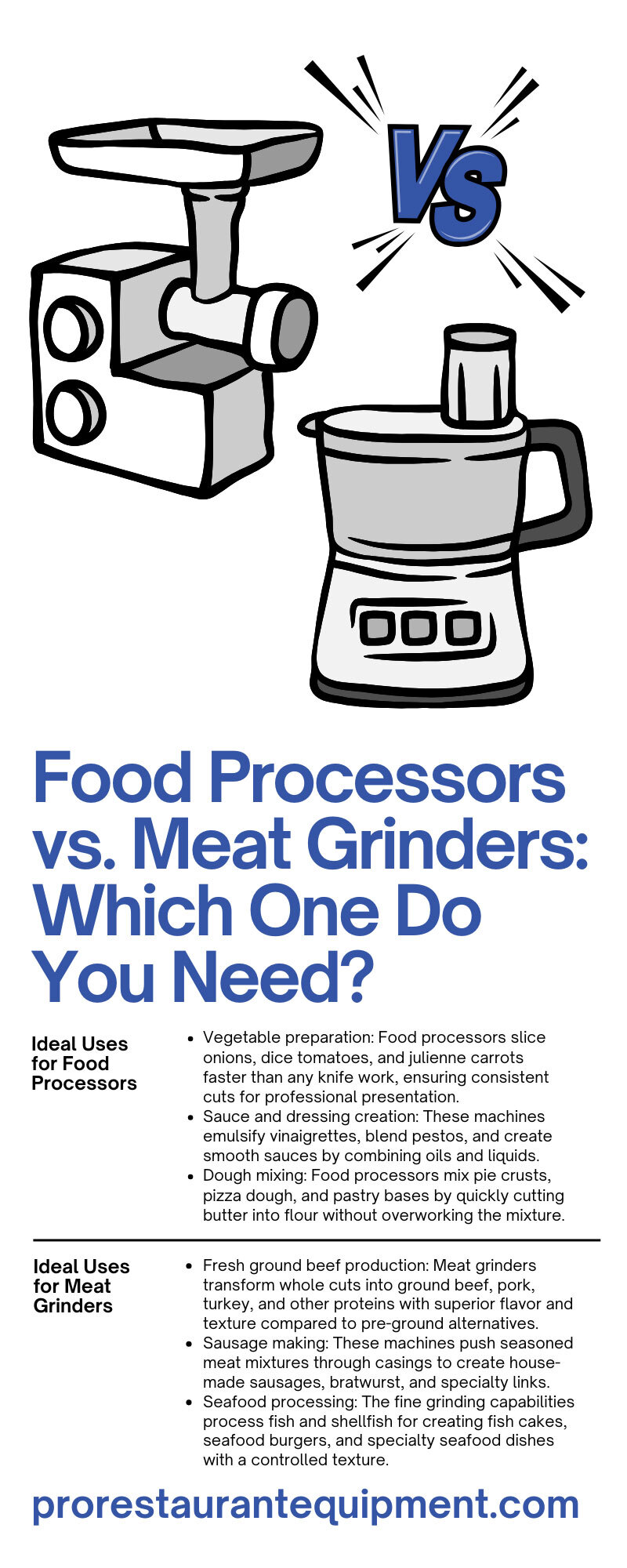 Food Processors vs. Meat Grinders: Which One Do You Need?