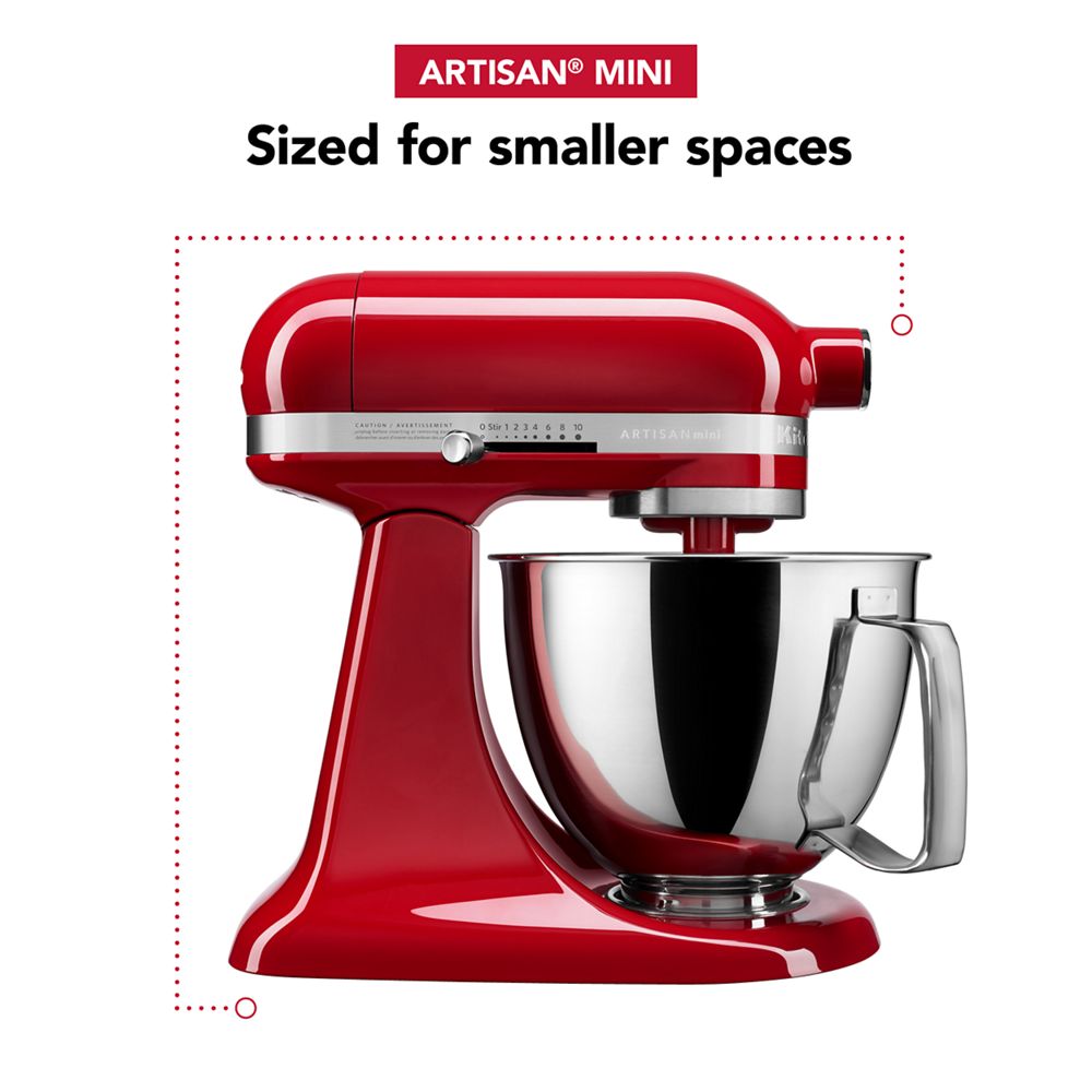 KitchenAid KSM3316X Artisan® Mini 3.5 Quart Tilt-Head Stand Mixer
