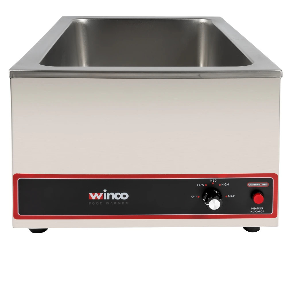 Winco FW-S500 1200 Watt Countertop Electric Food Warmer