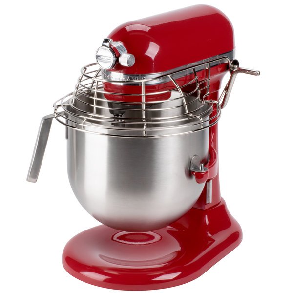 KitchenAid Commercial KSMC895NP 8-Quart Commercial Countertop Mixer with  Stainless Steel Bowl Guard and Exclusive Pastry Beater Attachment  KSMPB7SSC, 10-Speed, Bowl Lift, Nickel Pearl: : Industrial &  Scientific