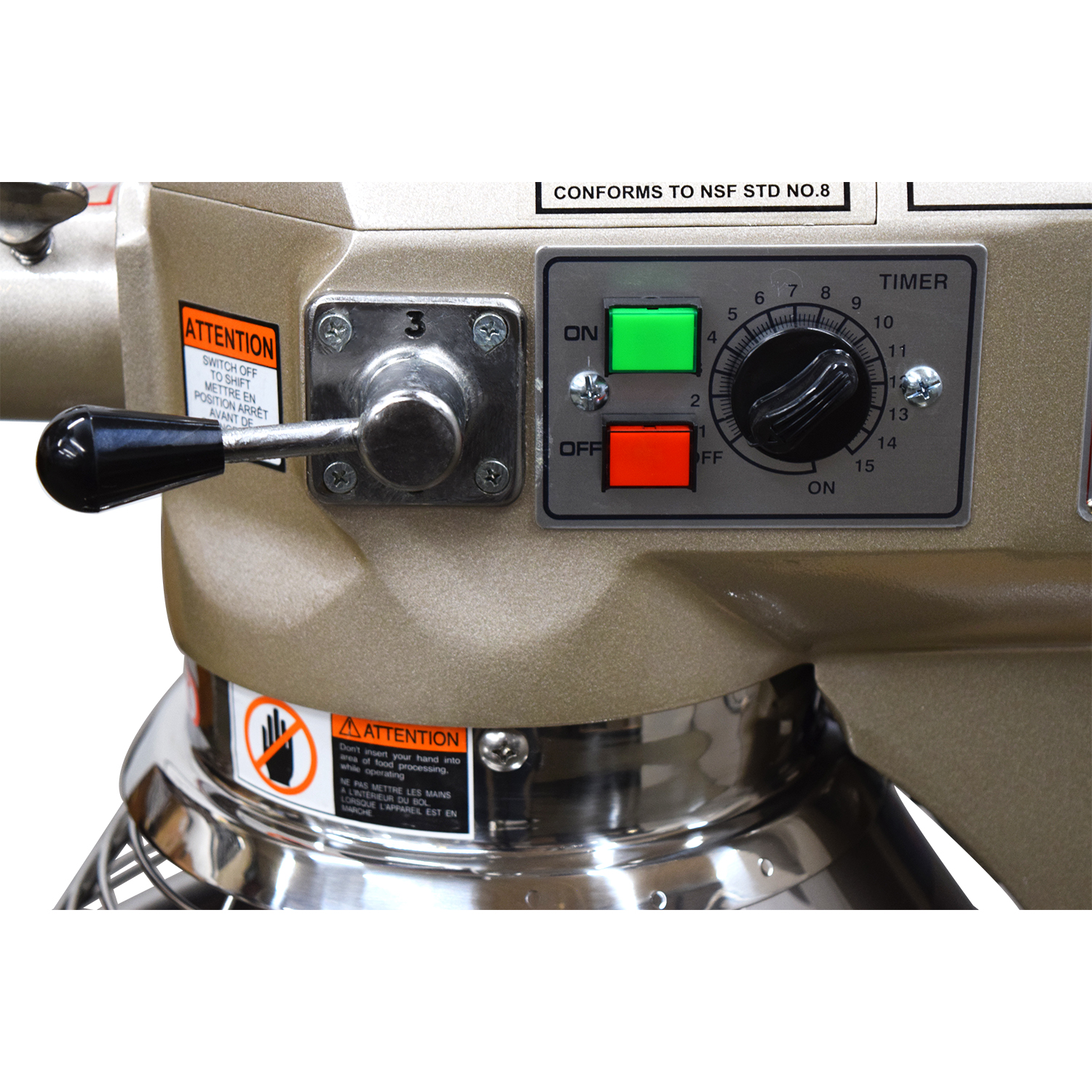 80 QT 3 HP Spiral Mixer  American Eagle® Food Machinery