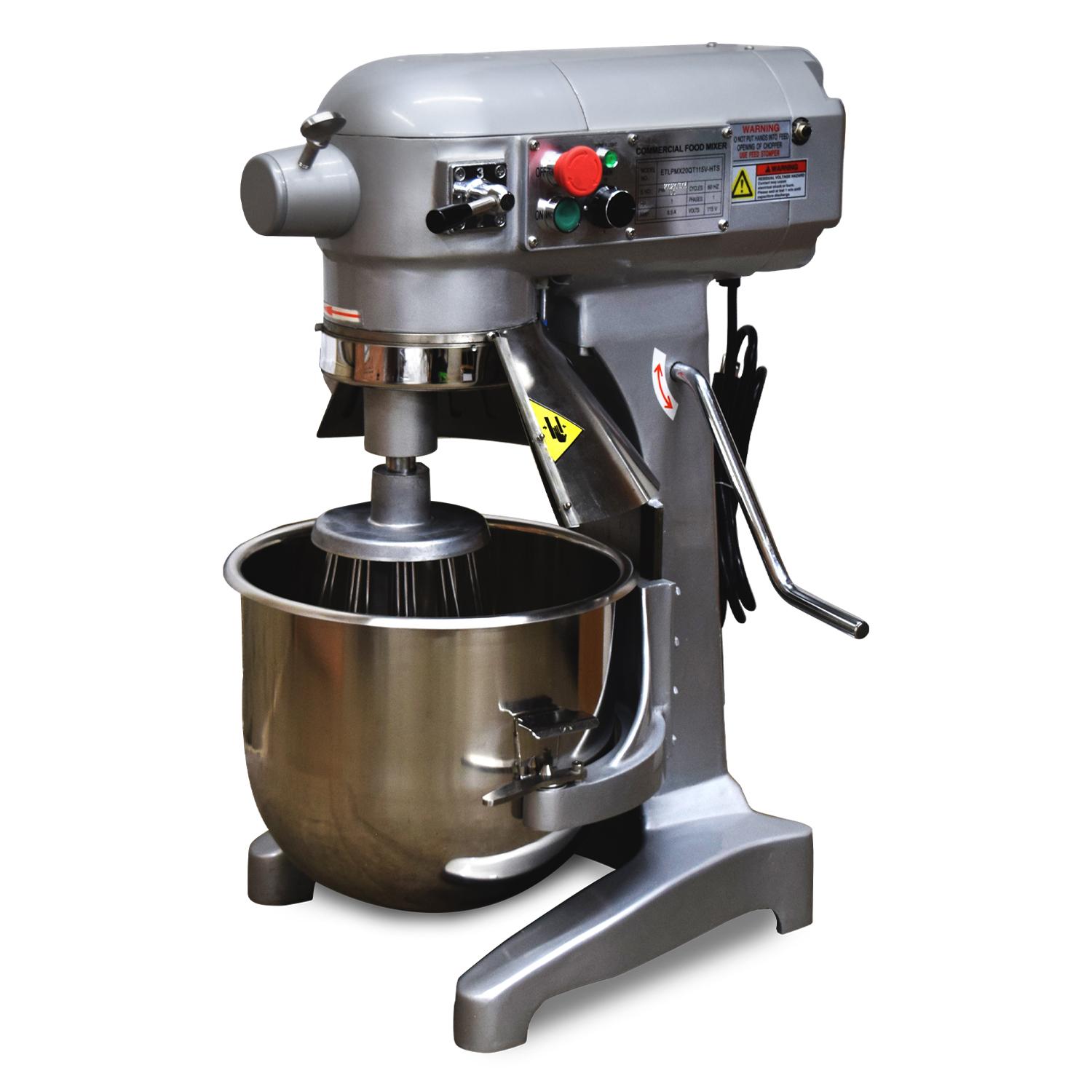 Mixer SS Bowl American Eagle AE-10NA/30