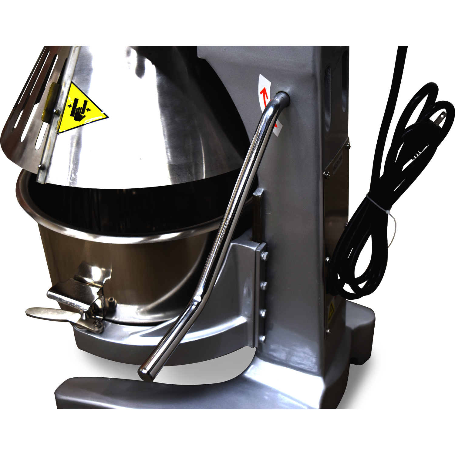Commercial Food Mixer 20Qt 750W 3 Speeds Adjustable 105 180 and 408 RPM Food  Processor Heavy