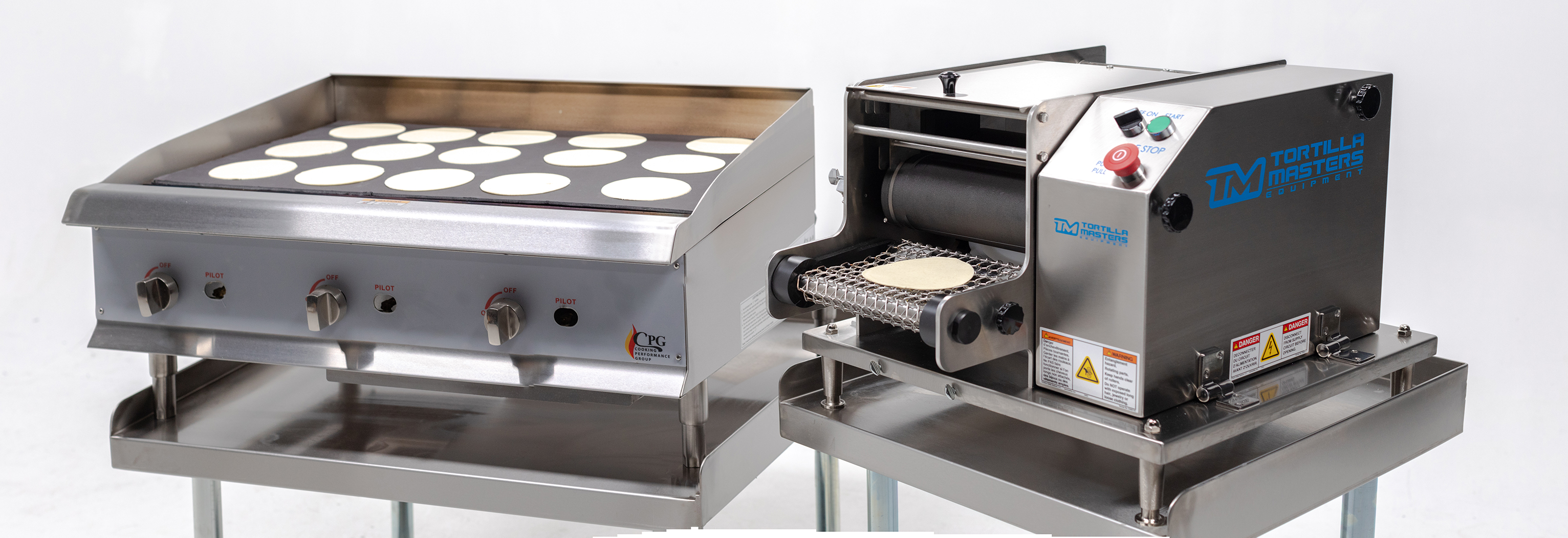 Corn Flour Tortilla Machine C1000 - Compact Design