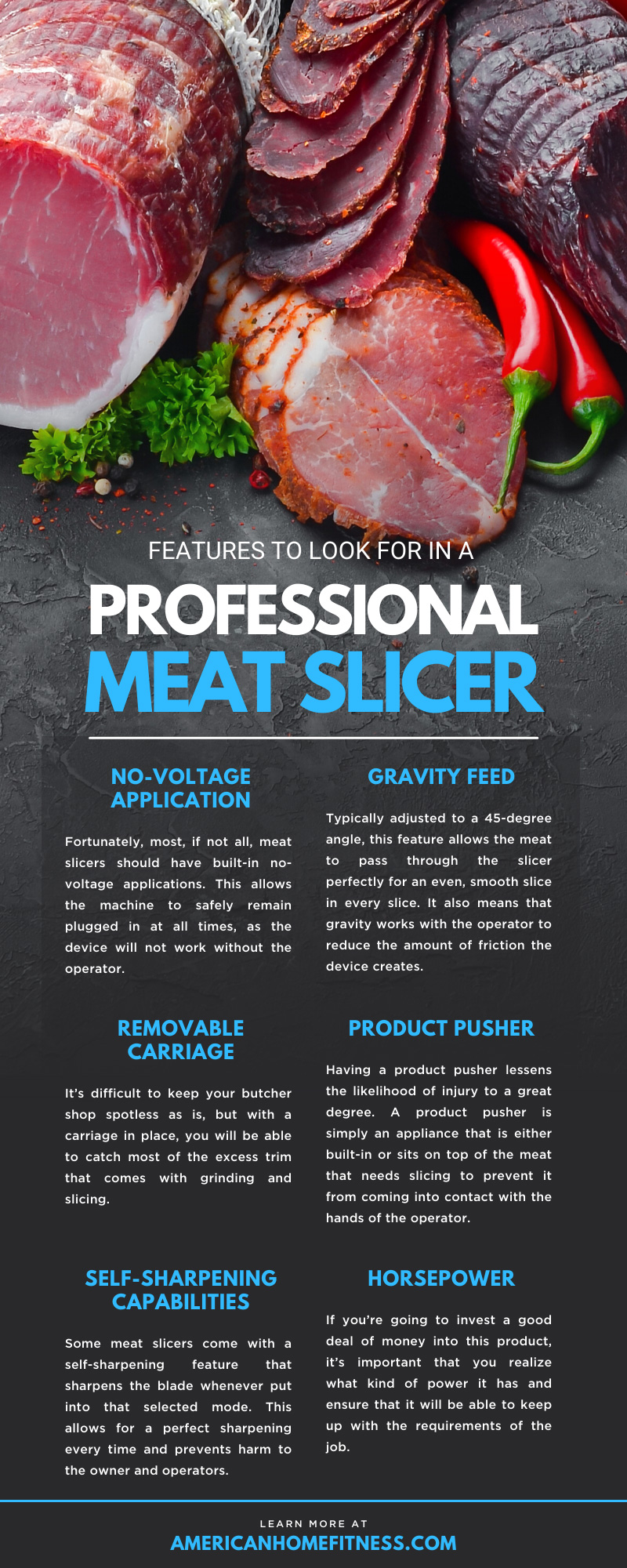 Features To Look For in a Professional Meat Slicer