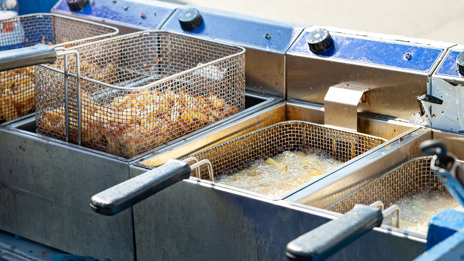 deep fryers - mise en place