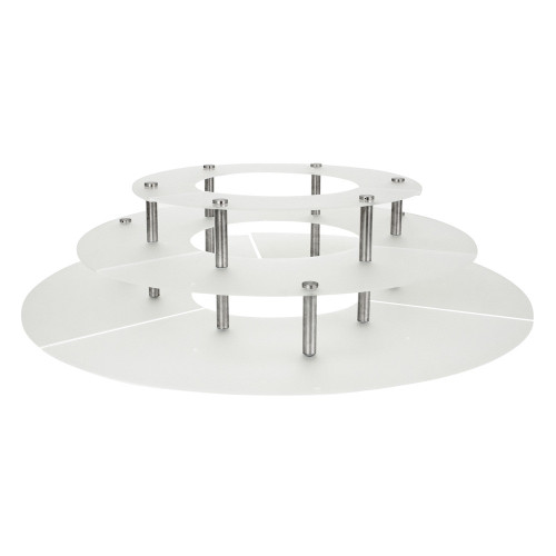 Buffet Enhancements Chocolate Fountain Surround Display Riser, fits 3540" fountain, 3 Tier