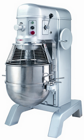 REFURBISHED American Eagle AE-60P4A 60qt. Planetary Mixer with Safety Guard, Manual Lift, 3HP, 4 Speed