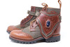 Green and Brown MEN'S Gunslinger Boots Handmade for Life - Made to Order