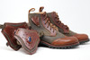 Green and Brown MEN'S Gunslinger Boots Handmade for Life - Made to Order
