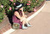 Large Hand Stiched Purse