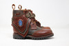 Women's Green & Brown Handmade Leather Boots *Gunslinger* - Made to Order