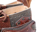 Women's Green & Brown Handmade Leather Boots *Gunslinger* - Made to Order