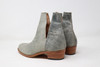 French Style V Cut Handmade Leather Boots - Made to Order